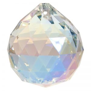 Regenboogkristal bol parelmoer AAA kwaliteit