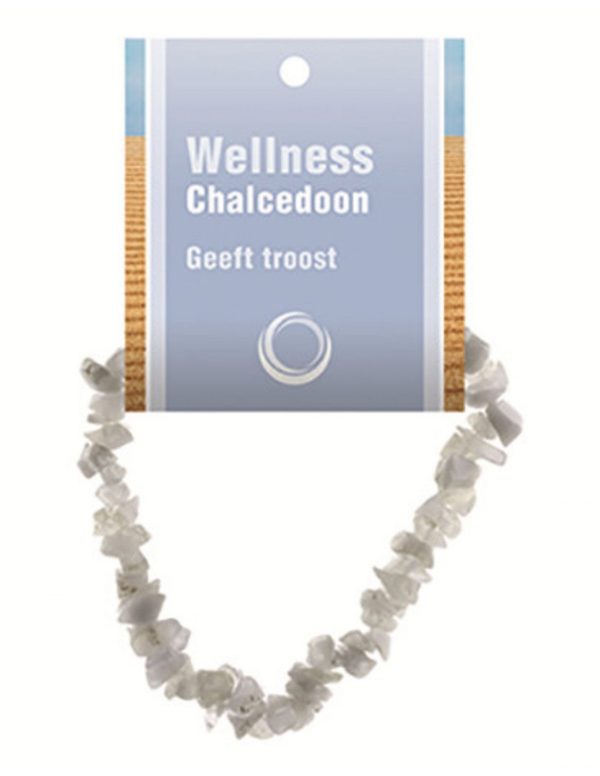 chalcedoon splitarmband