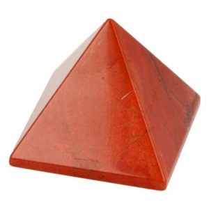 rode jaspis piramide