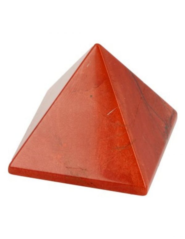 rode jaspis piramide